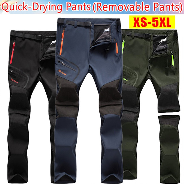 Amazon.com: fit space Men's Reinforced Hiking Pants Tapered Zip Off Trekking  Pants Convertible Vented (Black,Small) : Clothing, Shoes & Jewelry